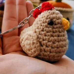 Chicken keychain
